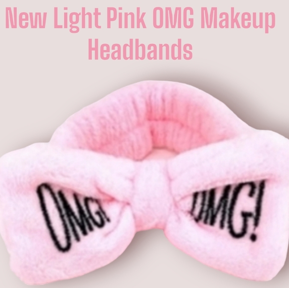 Soft & Fluffy "OMG" Hair Headband With Bow - Picture 6 of 13